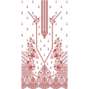 Unique dress Embroidery Design