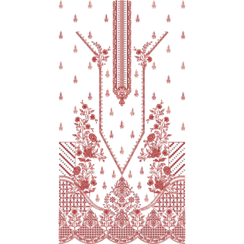 Unique dress Embroidery Design