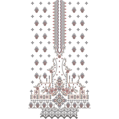 Dress Embroidery Design