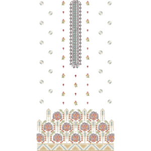 Simple Dress Embroidery Design