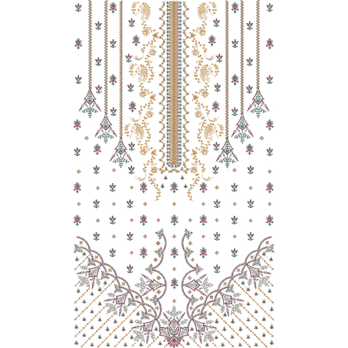 Dress Embroidery Design