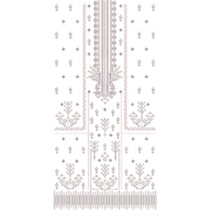 Beautiful Dress Embroidery Design