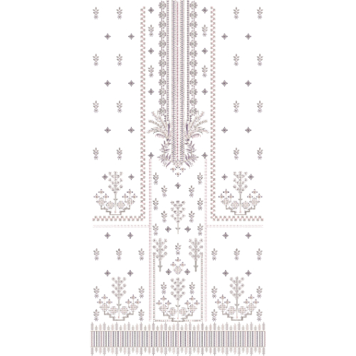 Beautiful Dress Embroidery Design