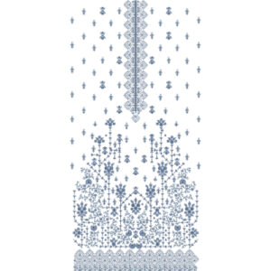 Unique dress Embroidery Design