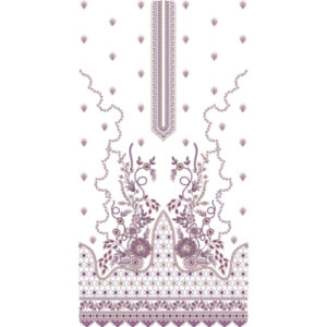 Flower Dress Embroidery Design