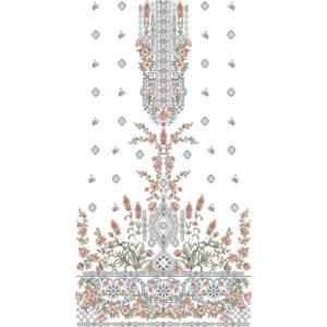Simple Dress Embroidery Design