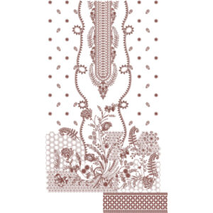 Beautiful Dress Embroidery Design