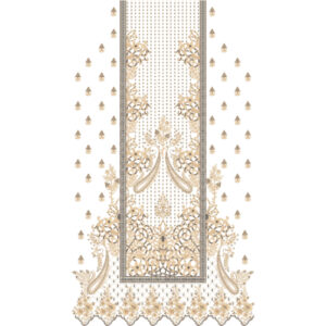 Unique dress Embroidery Design