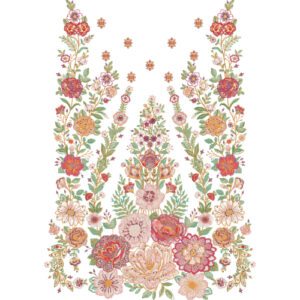 Dress Embroidery Design