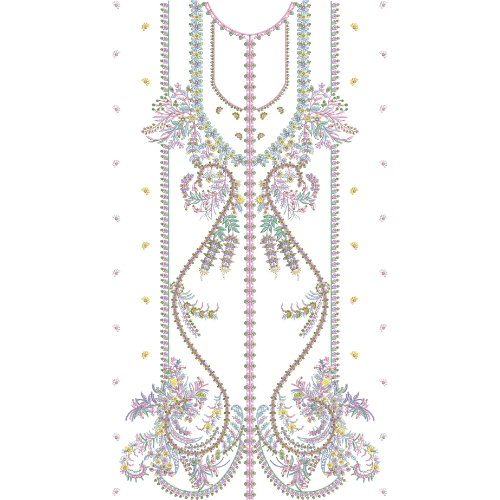 Dress Kurta Embroidery Design