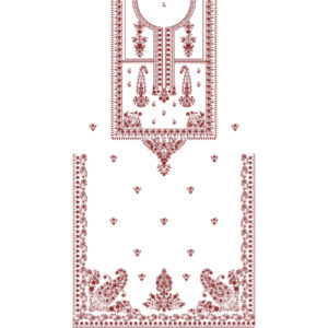Beautiful Dress Embroidery Design