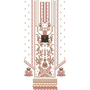 Flower Dress Embroidery Design
