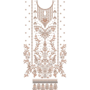 Beautiful Dress Embroidery Design