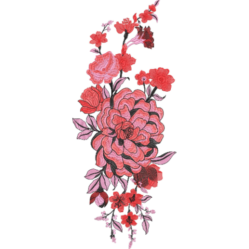 Beautiful Flower Embroidery Design