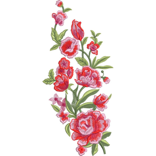 Beautiful Flower Embroidery Design