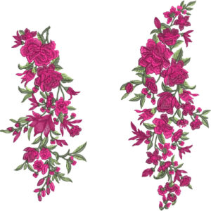 Flower Kurta Embroidery Design