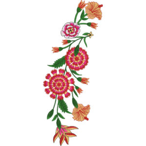 Beautiful Flower Embroidery Design