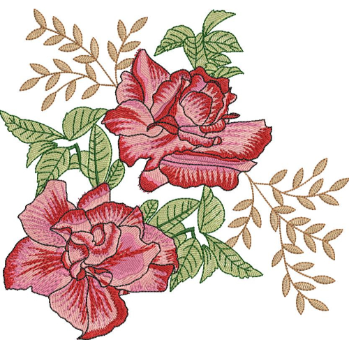 Flower Embroidery Design