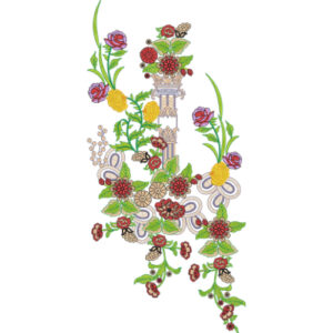 Beautiful Flower Embroidery Design