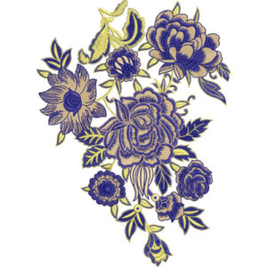 Delicate Flower Embroidery Design