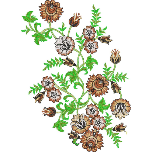 Flower Embroidery Design