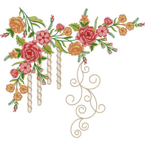Flower Embroidery Design