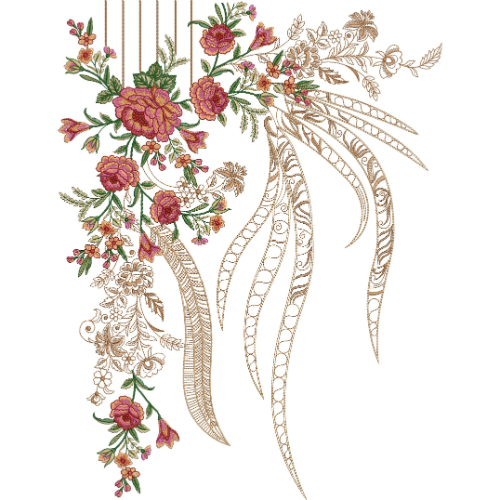 Best Flower Embroidery Design