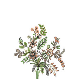 Unique Flower Embroidery Design