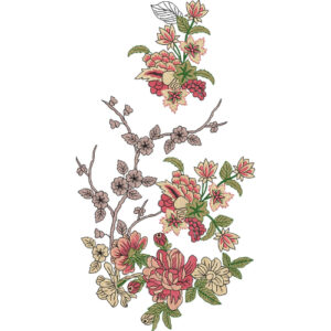 Flower Embroidery Design