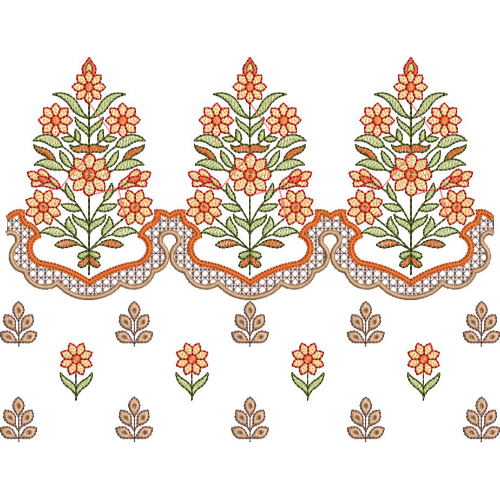 Flower Embroidery Design