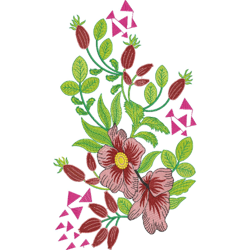 Flower Embroidery Design