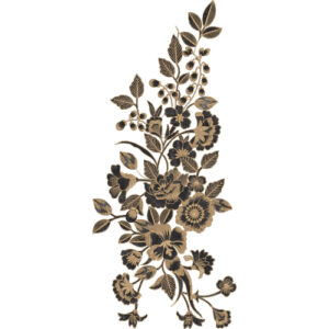 Flower Kurta Embroidery Design