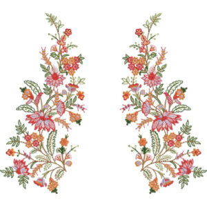 Beautiful Flower Embroidery Design