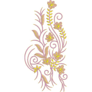 Beautiful Flower Embroidery Design