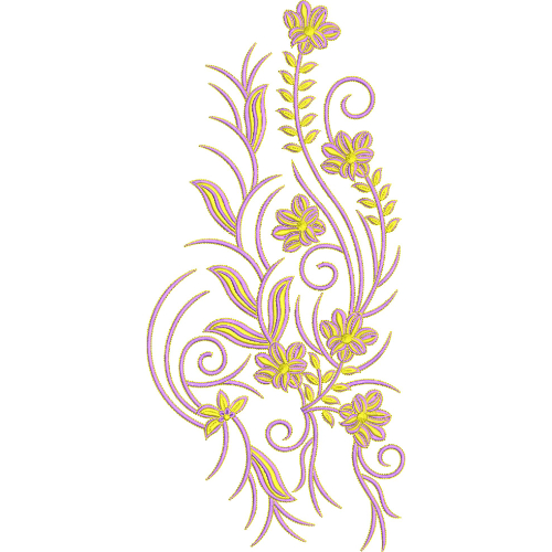 Beautiful Flower Embroidery Design