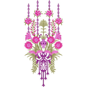 Flower Kurta Embroidery Design