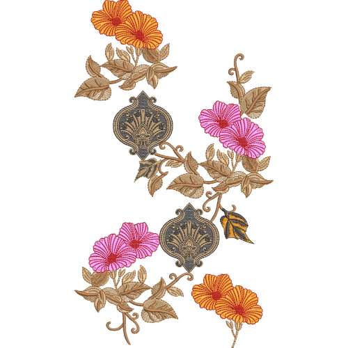 Flower Embroidery Design