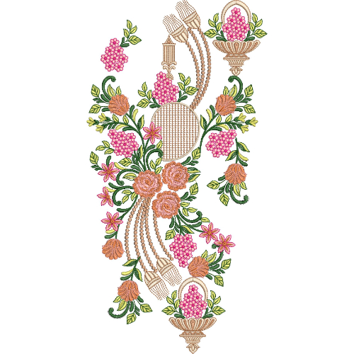 Beautiful Flower Embroidery Design