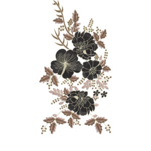 Flower Kurta Embroidery Design