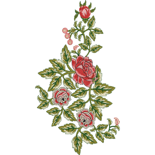 Flower Embroidery Design