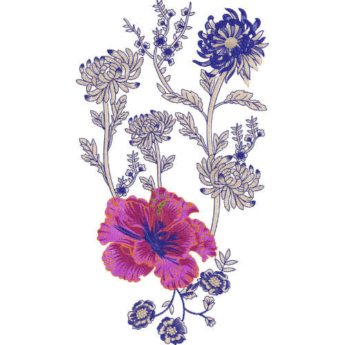 Best Flower Embroidery Design