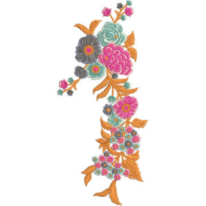 Beautiful Flower Embroidery Design