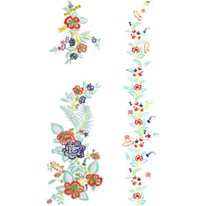 Flower Embroidery Design