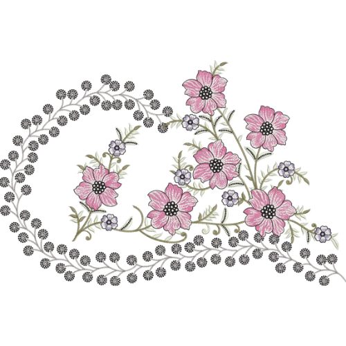 Best Flower Embroidery Design