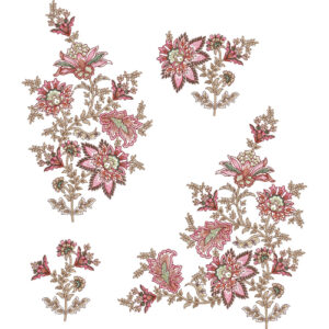Beautiful Flower Embroidery Design
