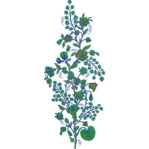 Unique Flower Embroidery Design