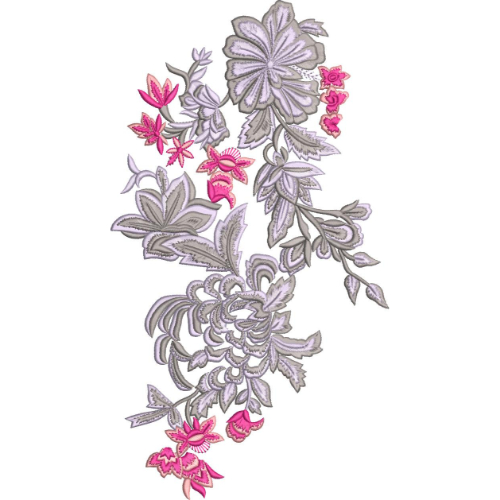 Flower Embroidery Design