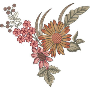 Flower Embroidery Design