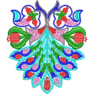 Unique Flower Embroidery Design
