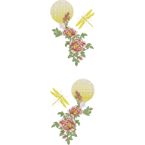 Delicate Flower Embroidery Design